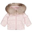 Moncler Baby Meisjes Jas Licht Roze 3/6