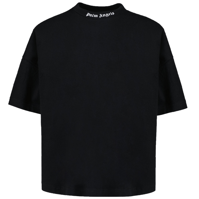 Palm Angels Kinder Unisex T-Shirt Zwart