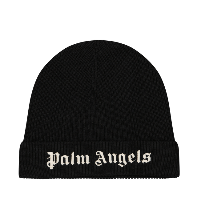 Palm Angels Kinder Jongens Muts Zwart 4Y