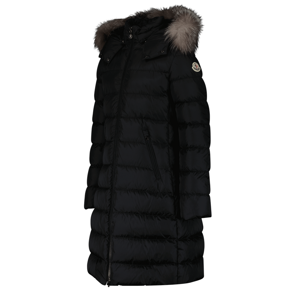 Moncler Kinder Meisjes Jas Zwart - Superstellar