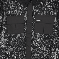 MonnaLisa Kinder Meisjes Blouse Zwart