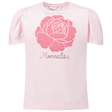 MonnaLisa Kids Girls T-Shirt Light Pink