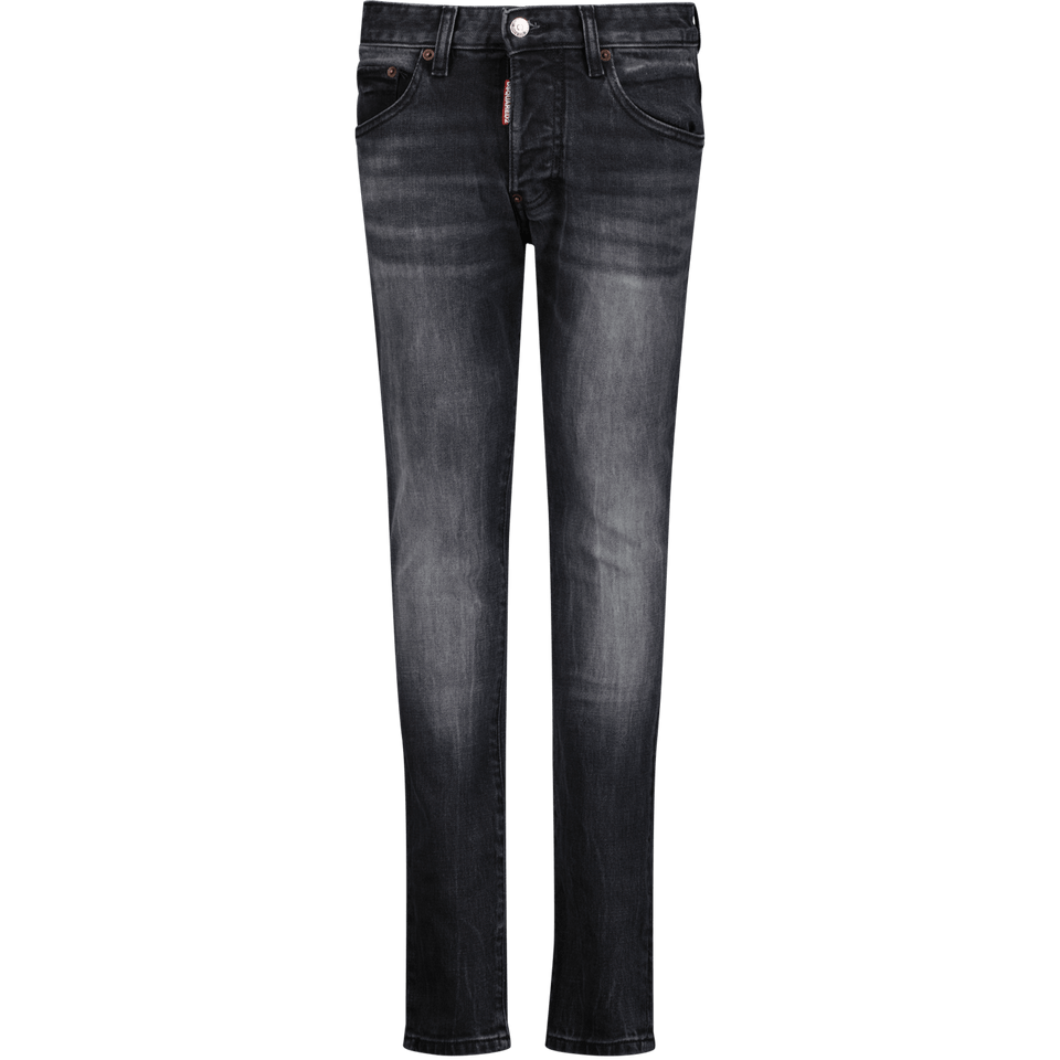 Dsquared2 Kinder Jongens Jeans Zwart 4Y