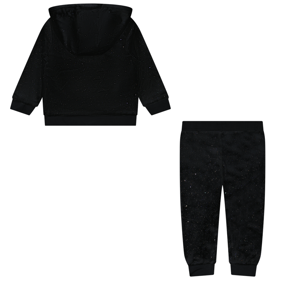 Juicy Couture Baby Girls Jogsuit Black