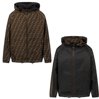 Fendi Kinder Unisex Jas Zwart 3Y