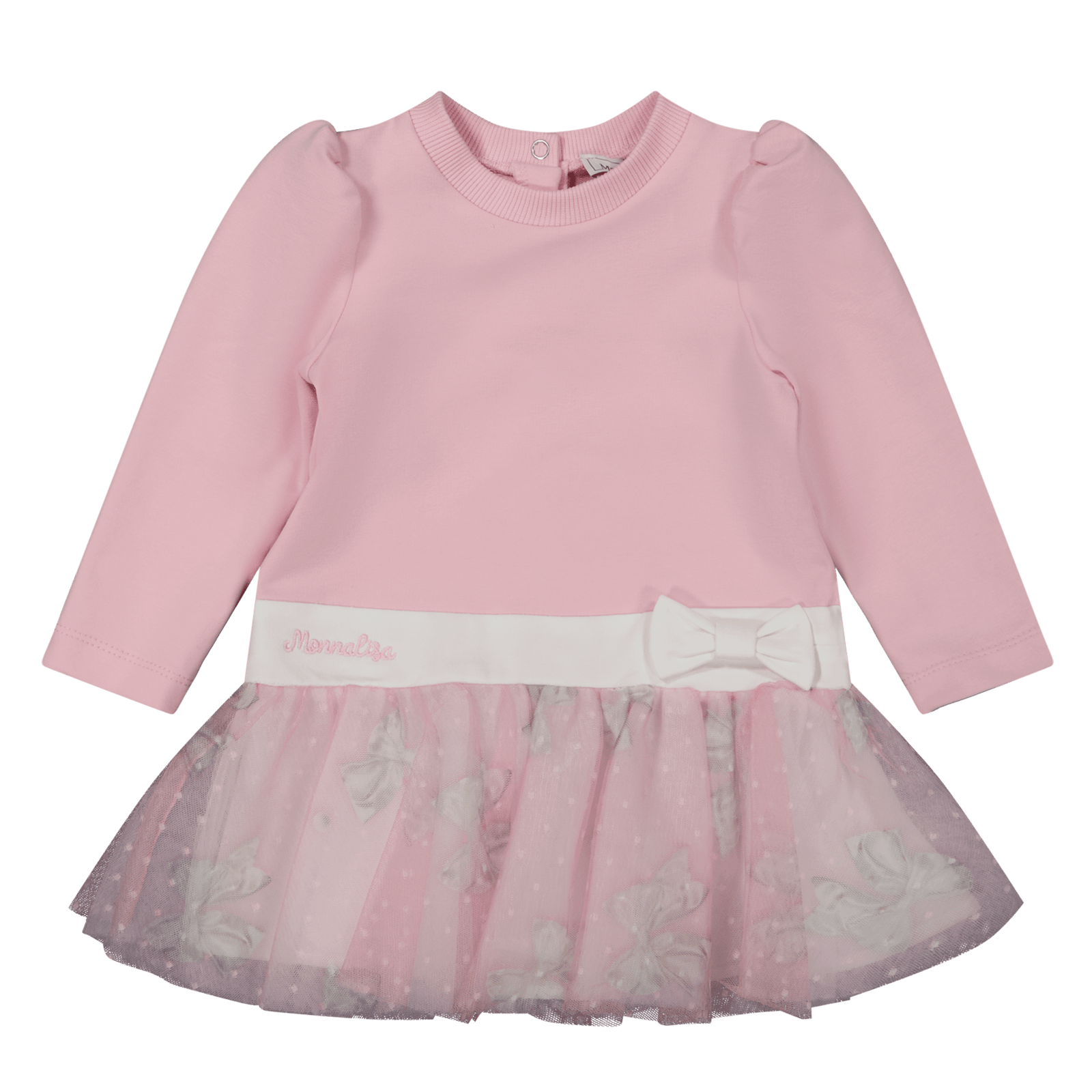 MonnaLisa Baby Girls Dress Light Pink