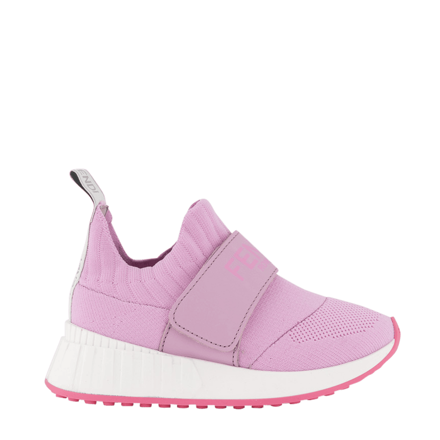 Fendi Girls Sneakers Pink