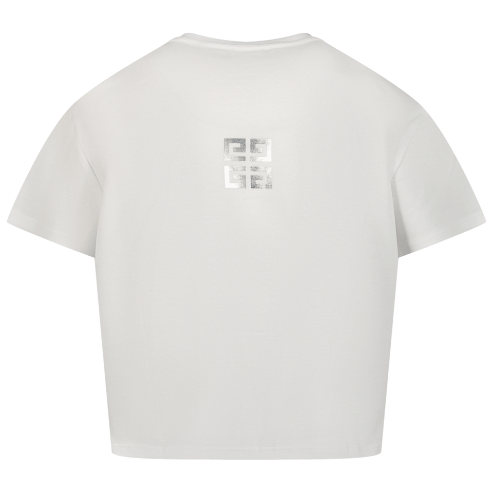 Givenchy Kids Girls T-Shirt White