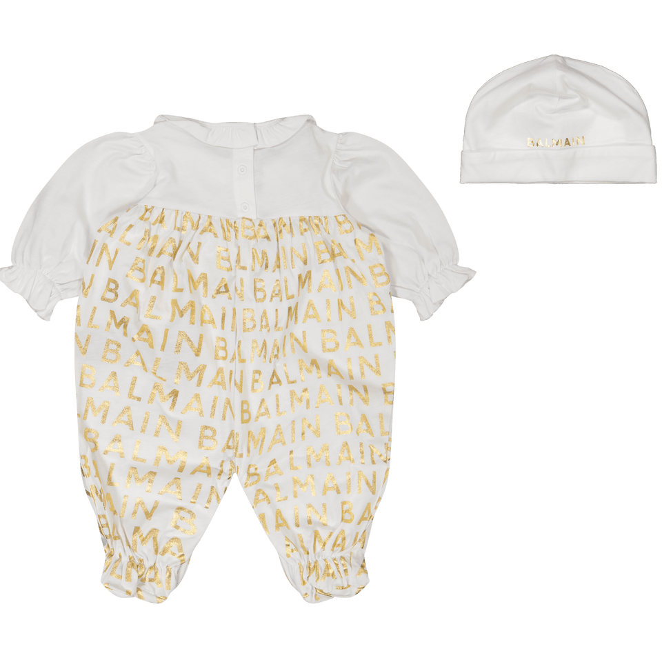 Balmain Meisjes Boxpakje Wit