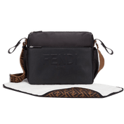 Fendi Baby Unisex Diaper Bag Black