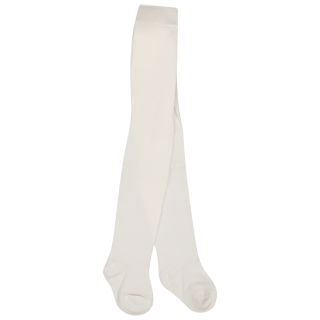 Mayoral Baby Girls Tights Off White