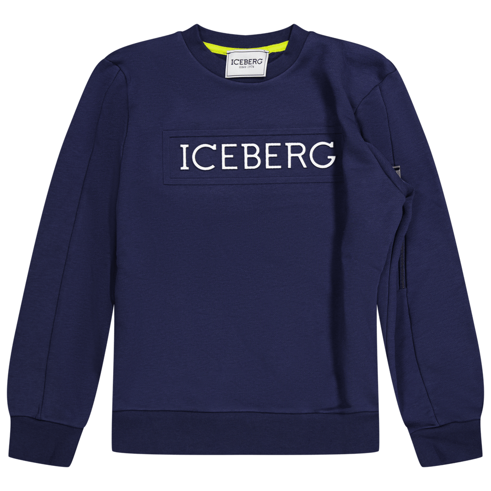 Iceberg Kids Boys Sweater Navy