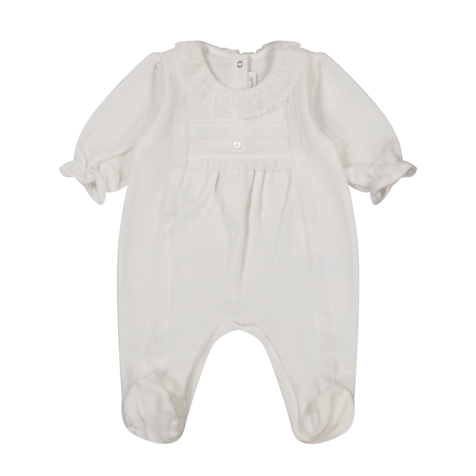 Tartine et Chocolat Baby Girls Bodysuit White