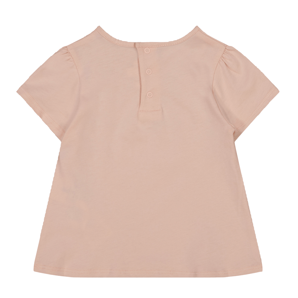 Chloe Baby Girls T-Shirt Light Pink