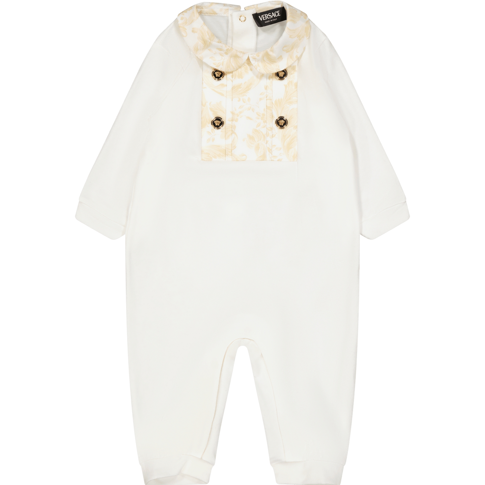 Versace Baby Unisex Playsuit White