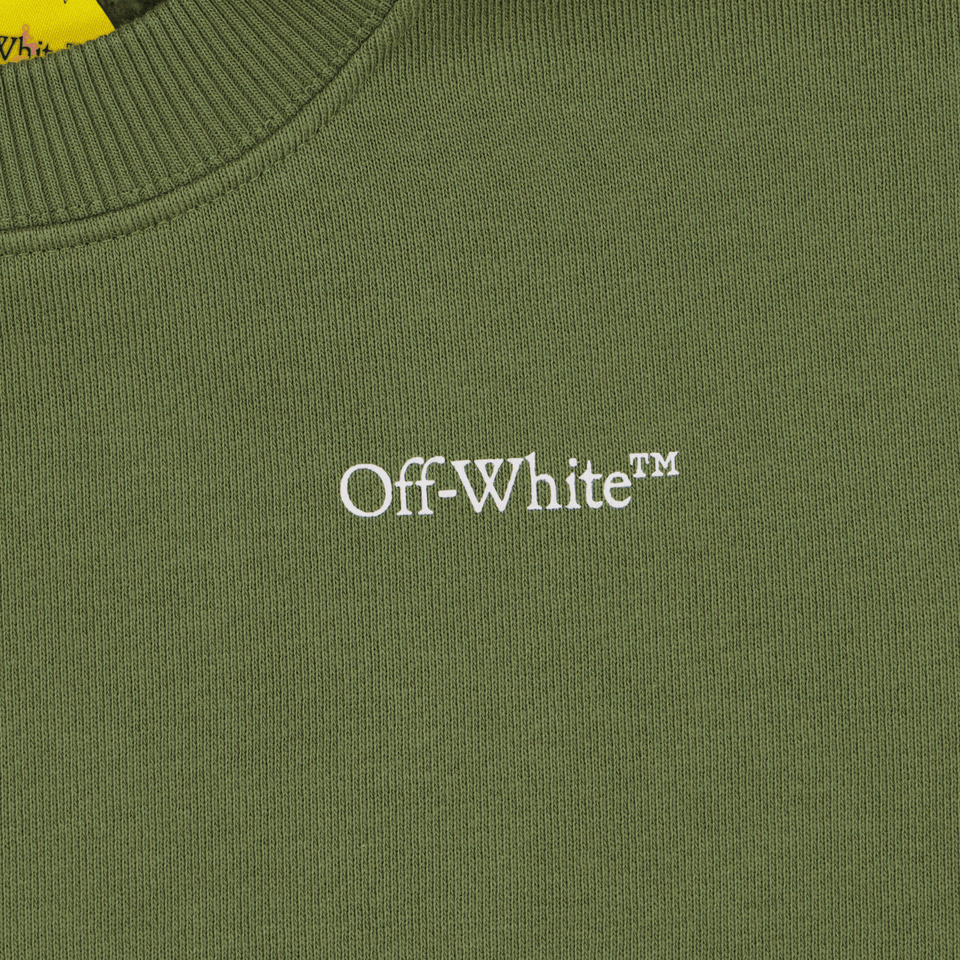 Off-White Kids Boys Sweater Army