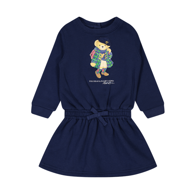 Ralph Lauren Baby Girls Dress Navy