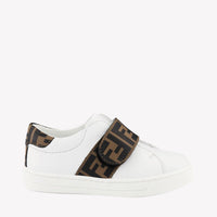 Fendi Kids Unisex Sneakers White