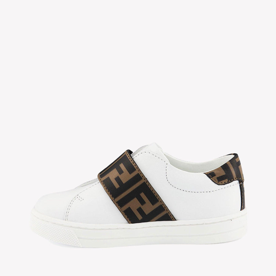 Fendi Kids Unisex Sneakers White