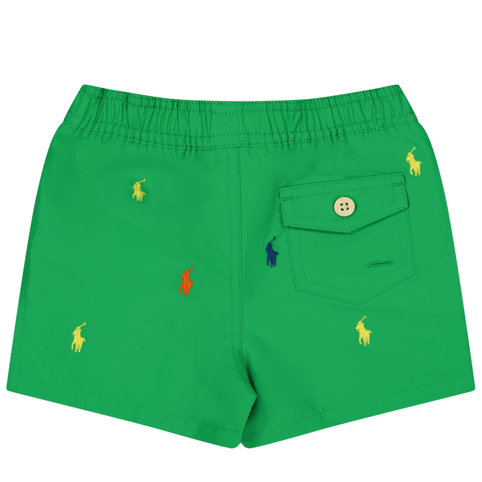 Ralph Lauren Baby Boys Swimwear Green