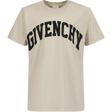 Givenchy Kinder Jongens T-Shirt Licht Beige 4Y