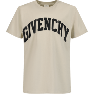 Givenchy Kinder Jongens T-Shirt Licht Beige 4Y