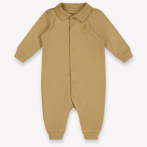 Ralph Lauren Baby Boys Playsuit In Camel