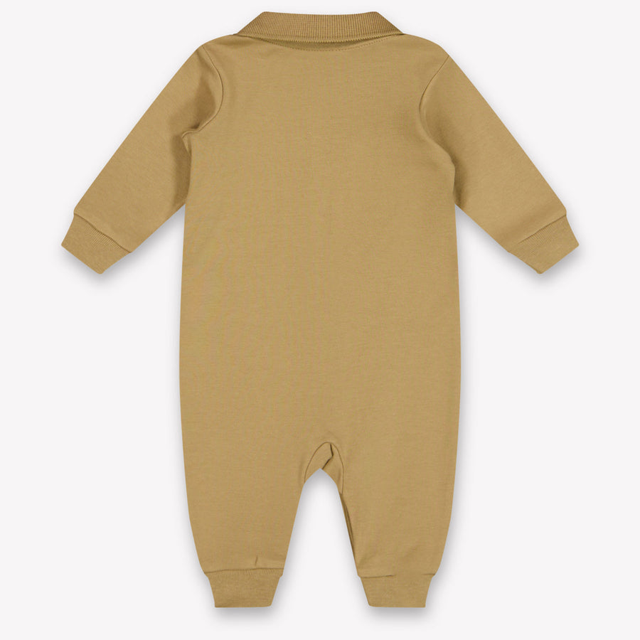 Ralph Lauren Baby Boys Playsuit In Camel