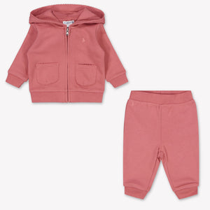 Ralph Lauren Baby Girls Jogging suit In Old Pink