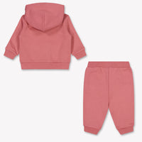 Ralph Lauren Baby Girls Jogging suit In Old Pink