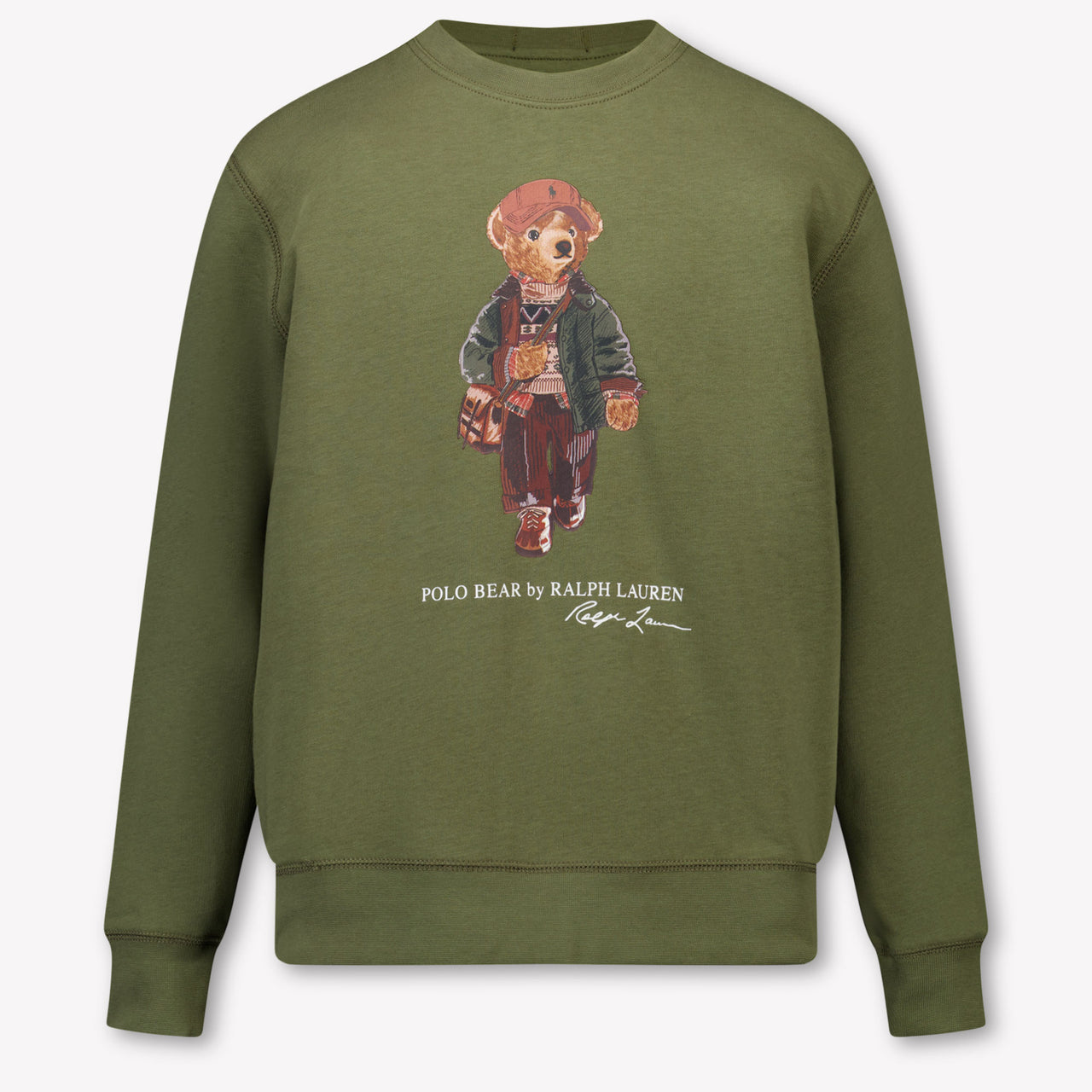 Ralph Lauren Kinder Jongens Trui In Olijf Groen