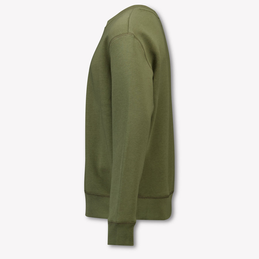 Ralph Lauren Kinder Jongens Trui In Olijf Groen