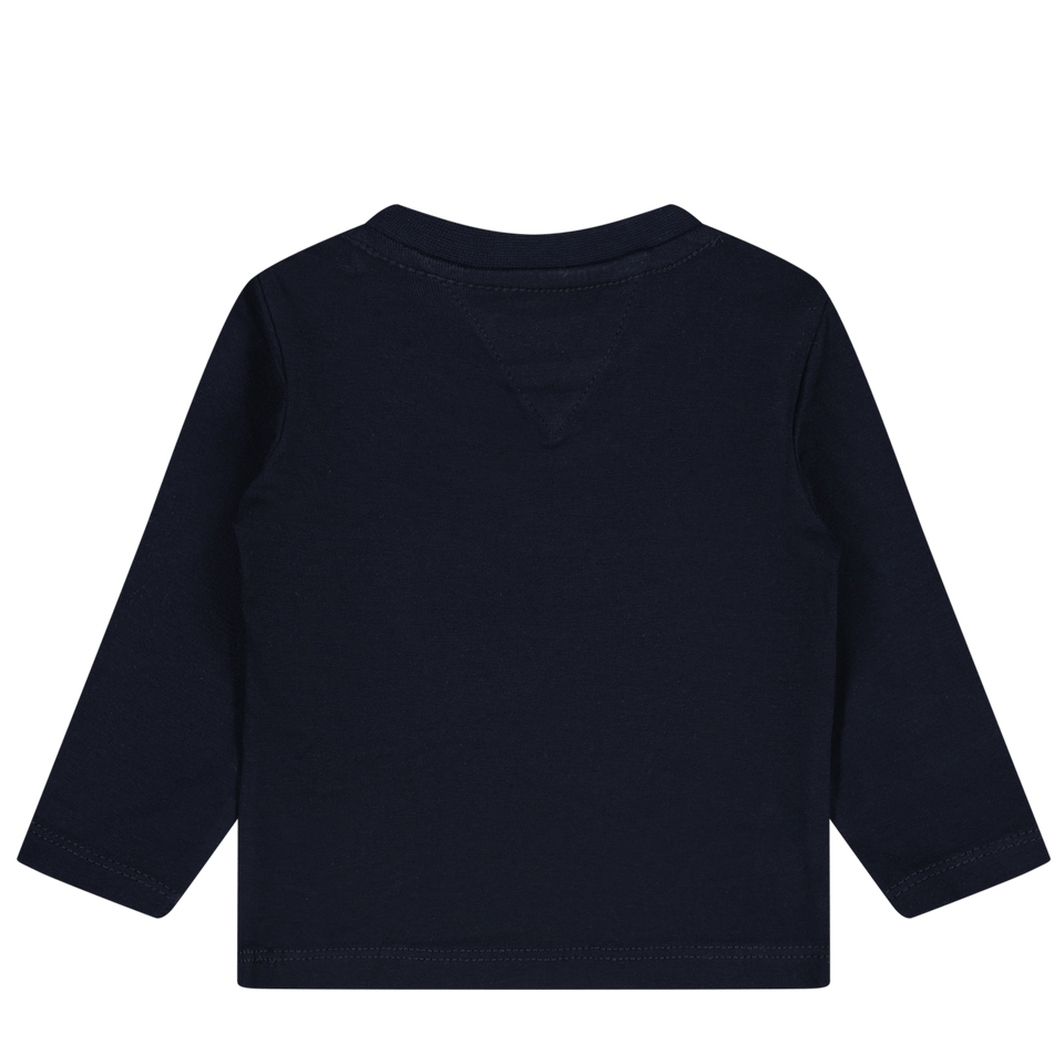 Tommy Hilfiger Baby Unisex T-Shirt Navy
