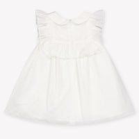 Tartine et Chocolat Baby Meisjes Jurk In Off White