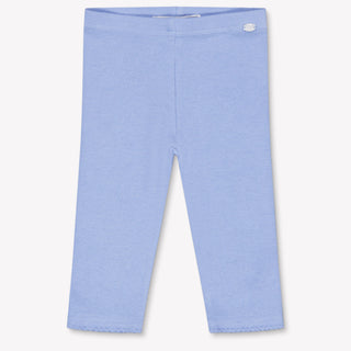 Tartine Et Chocolat Baby Girls Leggings In Light Blue