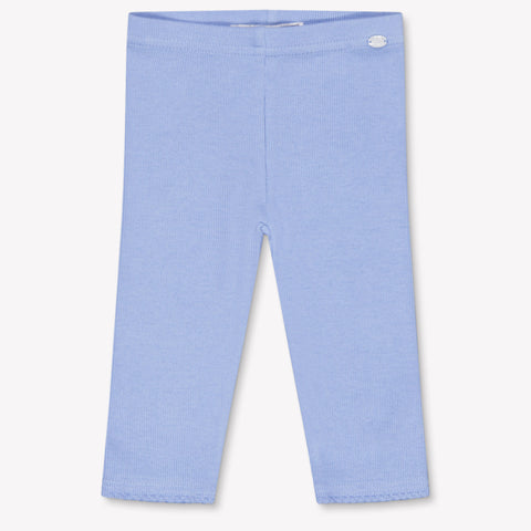 Tartine Et Chocolat Baby Girls Leggings In Light Blue