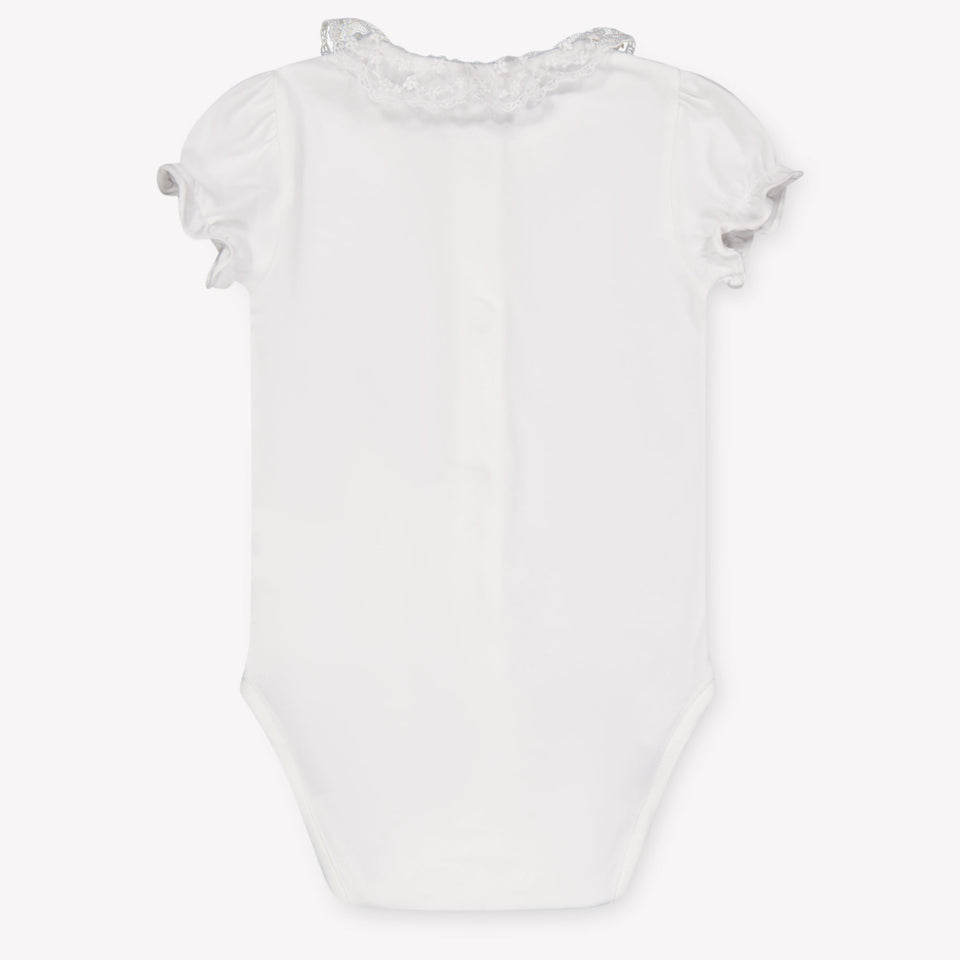 Tartine Et Chocolat Baby Girls Romper In White