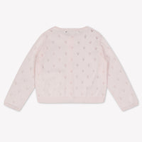 Tartine et Chocolat Baby Meisjes Vest In Licht Roze