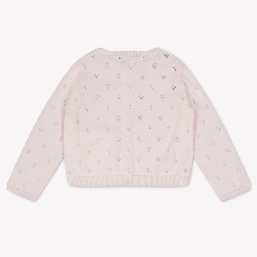 Tartine et Chocolat Baby Meisjes Vest In Licht Roze