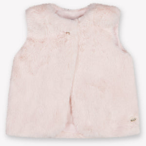 Tartine Et Chocolat Baby Girls Bodywarmer In Light Pink