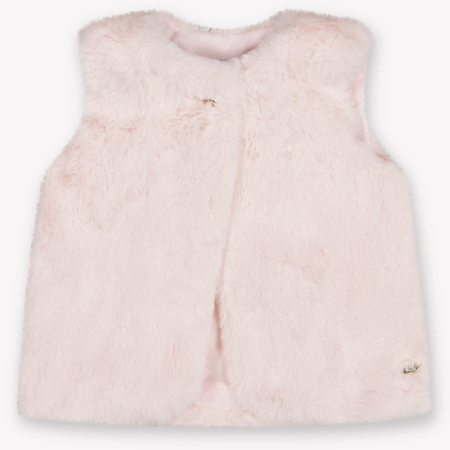 Tartine Et Chocolat Baby Girls Bodywarmer In Light Pink