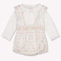 Tartine Et Chocolat Baby Girls Playsuit In White