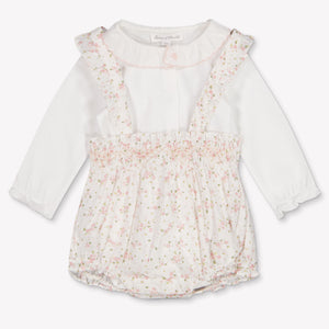 Tartine Et Chocolat Baby Girls Playsuit In White