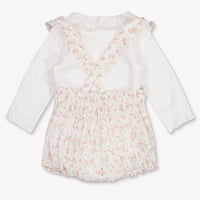 Tartine Et Chocolat Baby Girls Playsuit In White