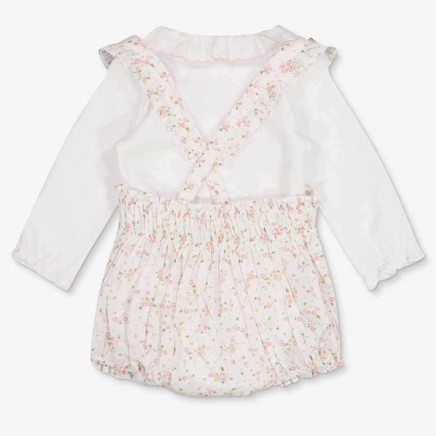 Tartine Et Chocolat Baby Girls Playsuit In White