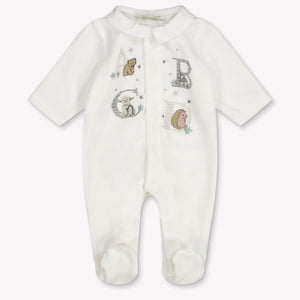 Tartine Et Chocolat Baby Boys Playsuit In White
