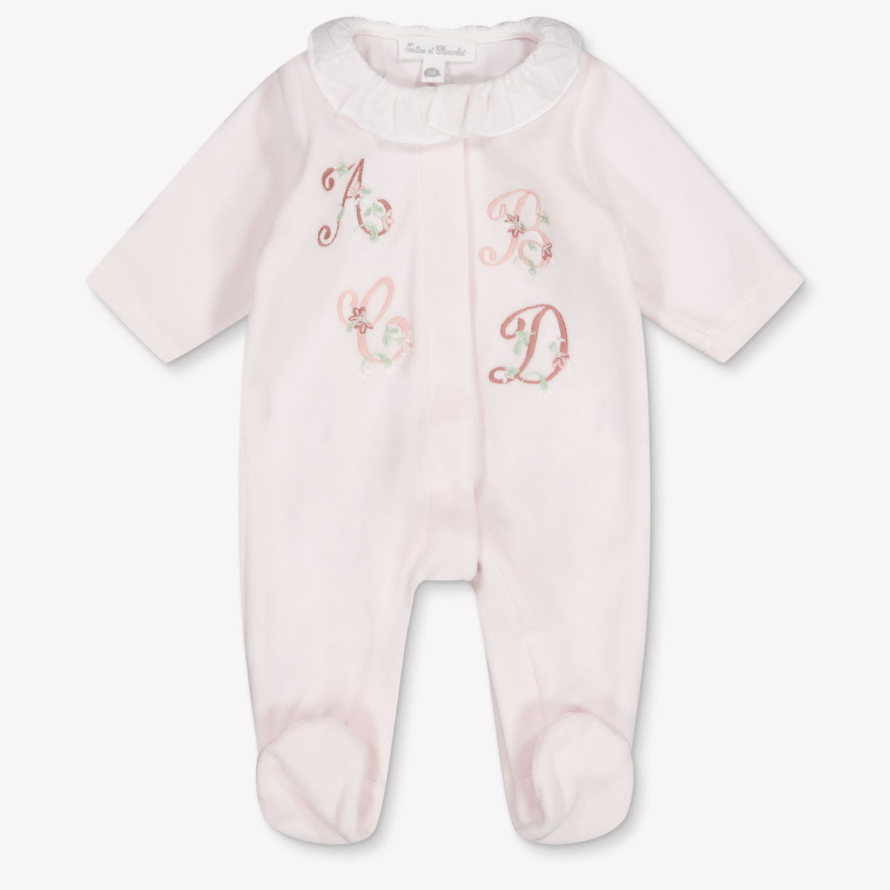 Tartine Et Chocolat Baby Girls Playsuit In Light Pink