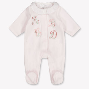 Tartine Et Chocolat Baby Girls Playsuit In Light Pink