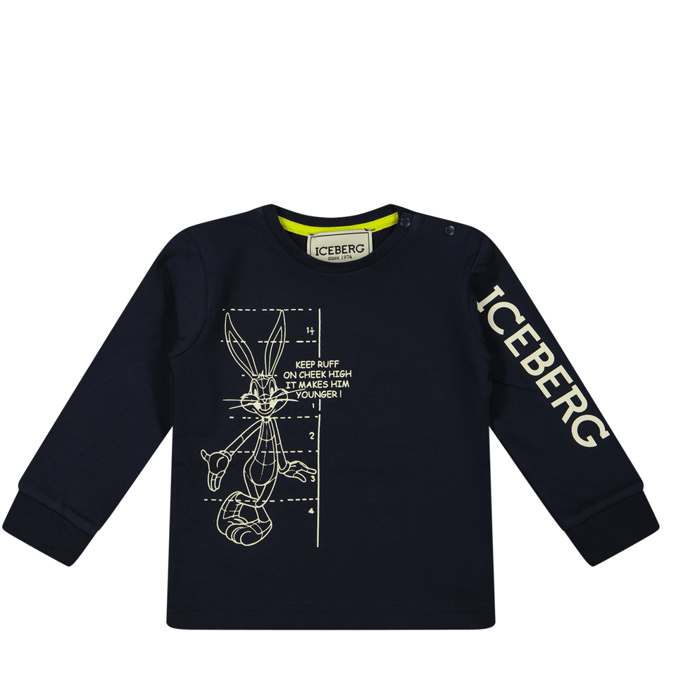 Iceberg Baby Boys T-Shirt Navy