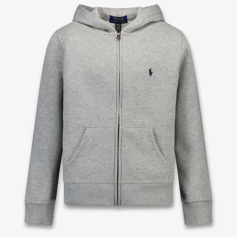 Ralph Lauren Kids Boys Cardigan In Gray